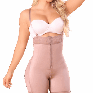 Strapless shapewear with invisible butt lift